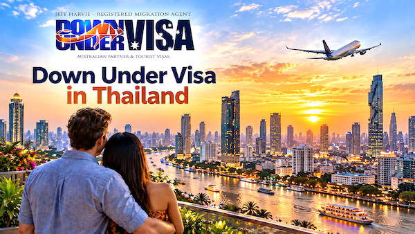 australian partner visas from thailand with down under visa