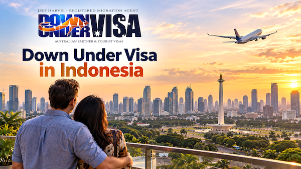 down under visa for australian partner visas from Indonesia