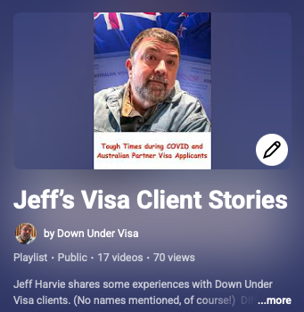 Jeff's Visa Client Stories