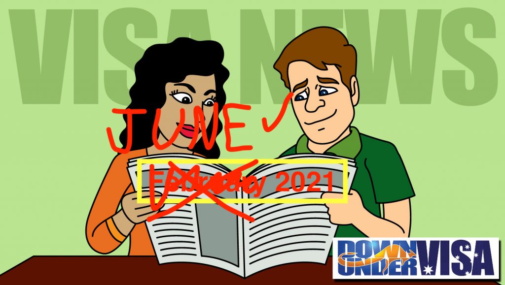 Down Under Visa News June 2021 – Utah Online Weddings & Haven't-Met-Yet Couples