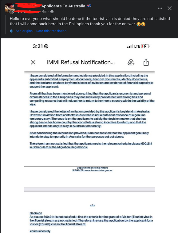 How to avoid Australian Tourist Visa refusals